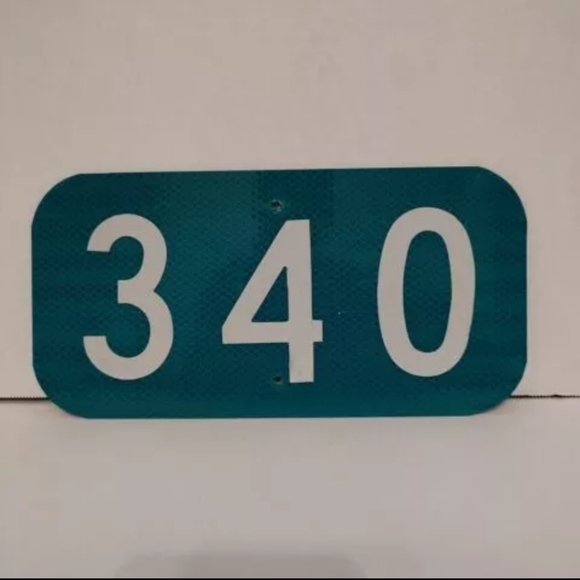 Aluminum Reflective Green Emergency 911 Address Plate White House Number Crafts - Picture 14 of 14